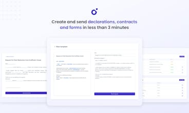 Plutto Declarations Platform: Conveniently send and receive sign-ready declarations in real-time