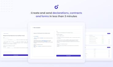 Plataforma de declarações Plutto: envie e receba convenientemente declarações prontas para assinatura em tempo real