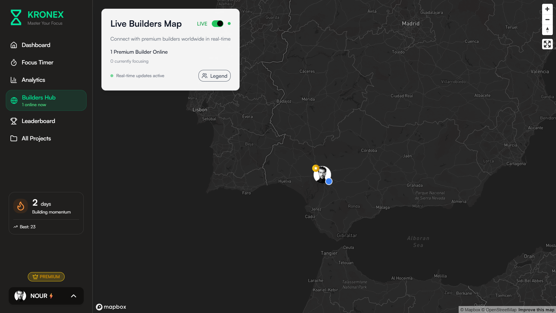 Média Kronex 2.0 - Deep Work Tracker et Advanced Focus Analytics for Builders 8