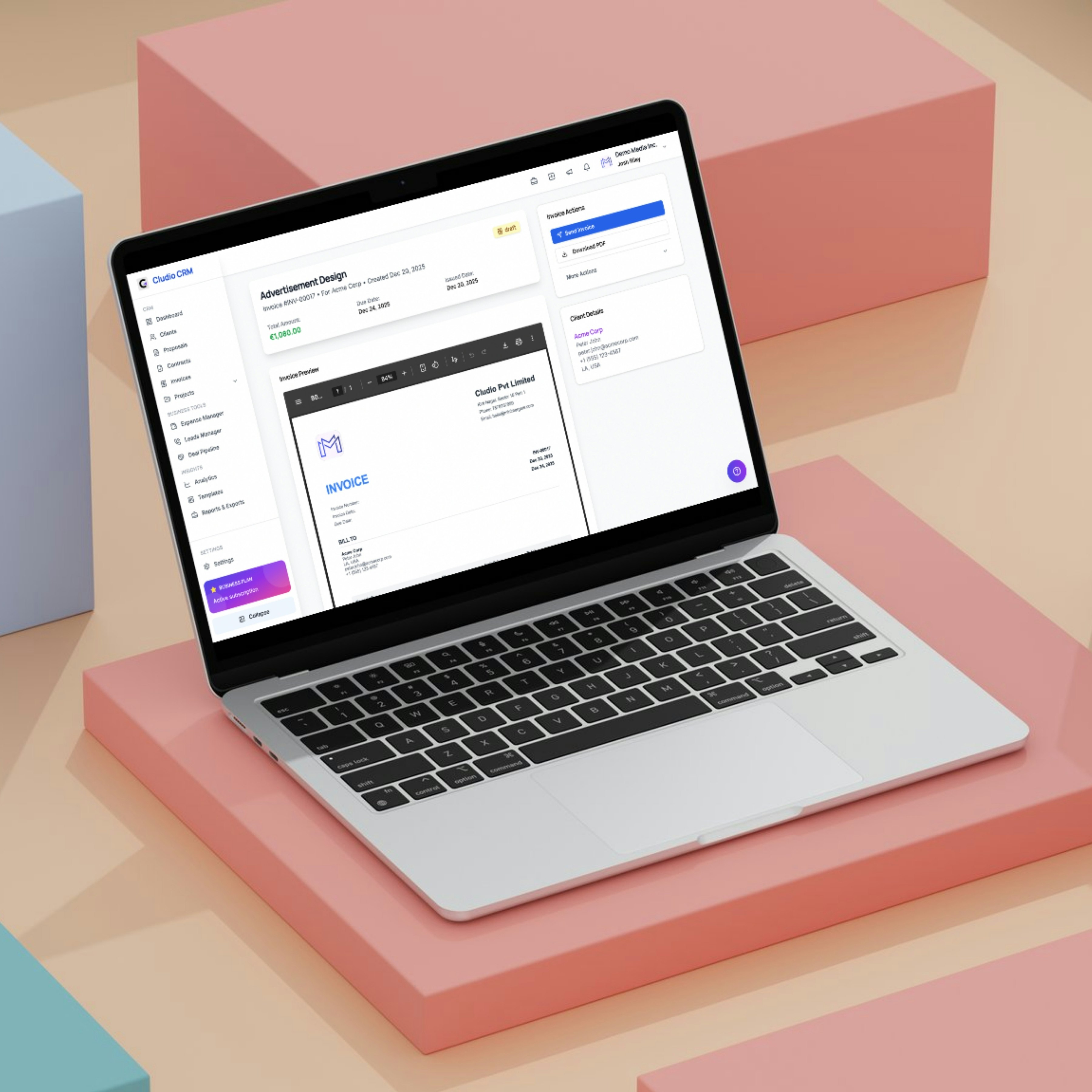 Cludio CRM gallery image