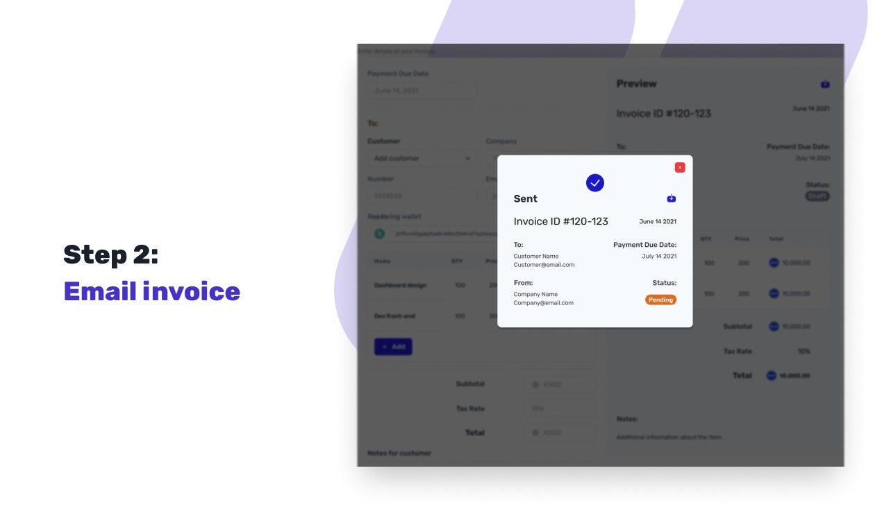 Swillion - Plataforma de financiación criptográfica para freelancers web3. media 4