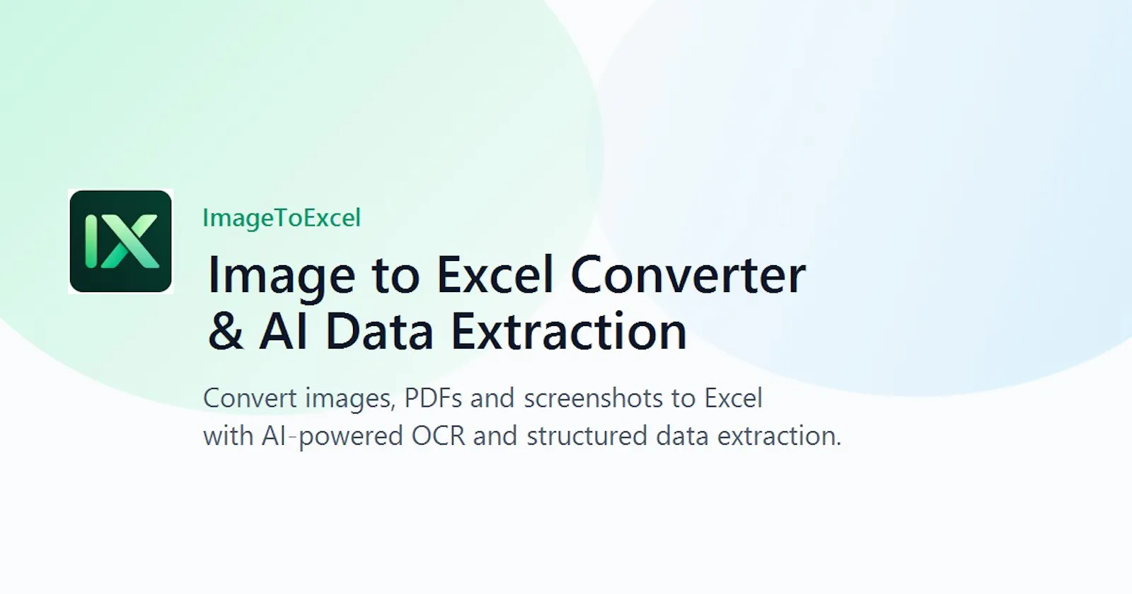 ImageToExcel screenshot 1