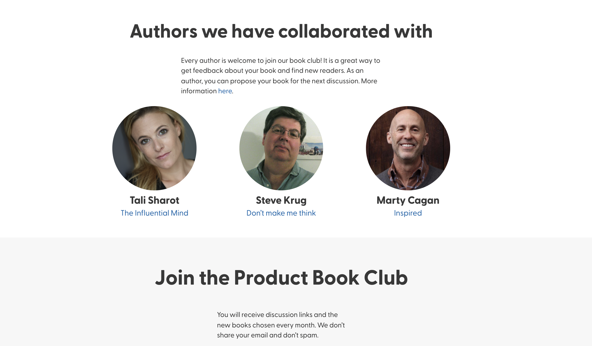 ProductBookClub.com gallery image