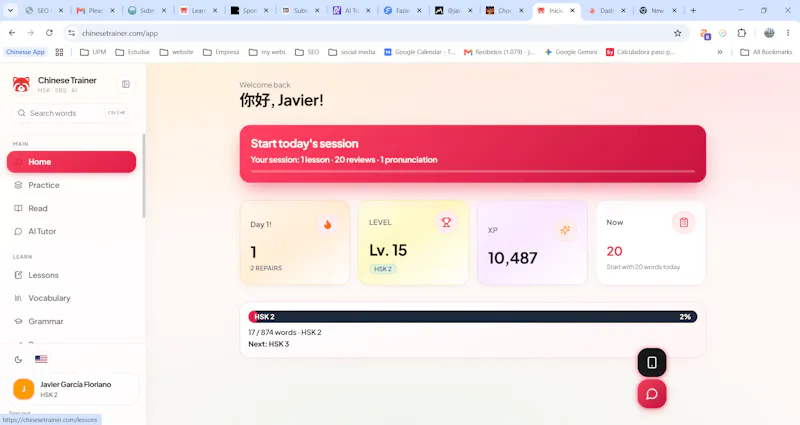 Chinese Trainer screenshot 6