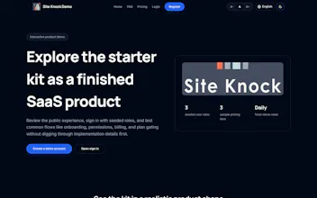 Site Knock gallery image