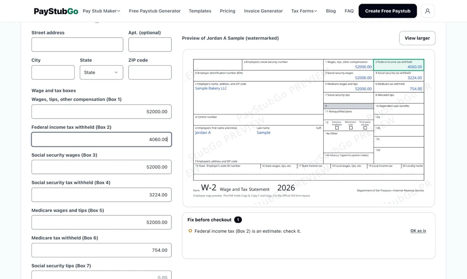 PayStubGo screenshot 3