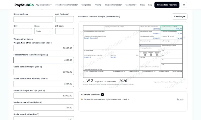 PayStubGo screenshot 3