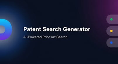Patent Search Generator gallery image
