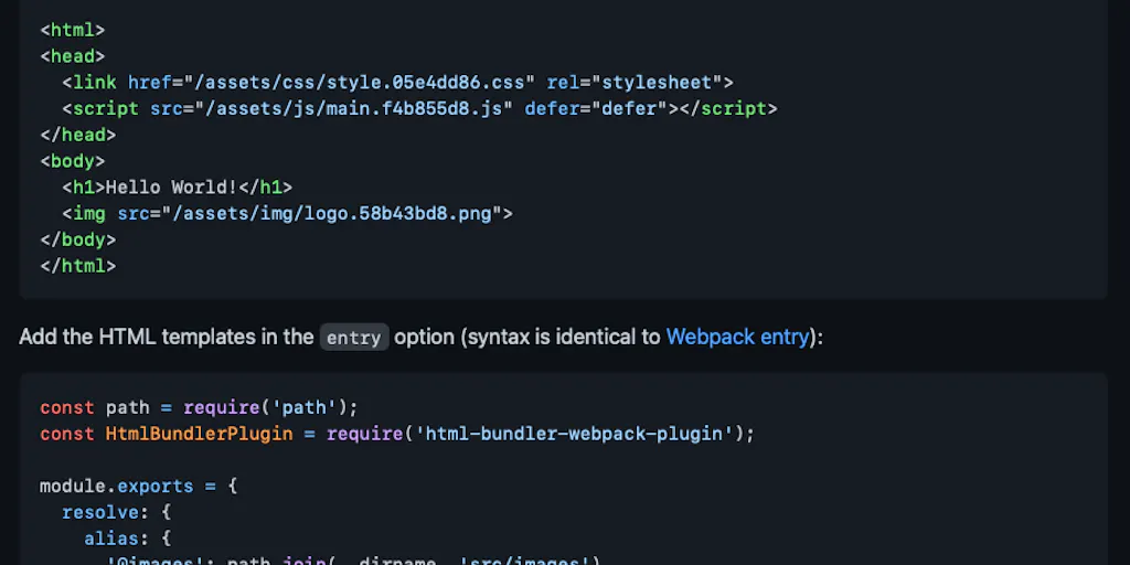HTML Bundler Plugin For Webpack Makers And Employees 2025 Product Hunt Html bundler plugin for webpack makers and employees 2025 product hunt