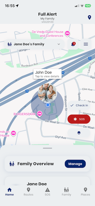 Full Alert - Main product screenshot demonstrating key features and user interface