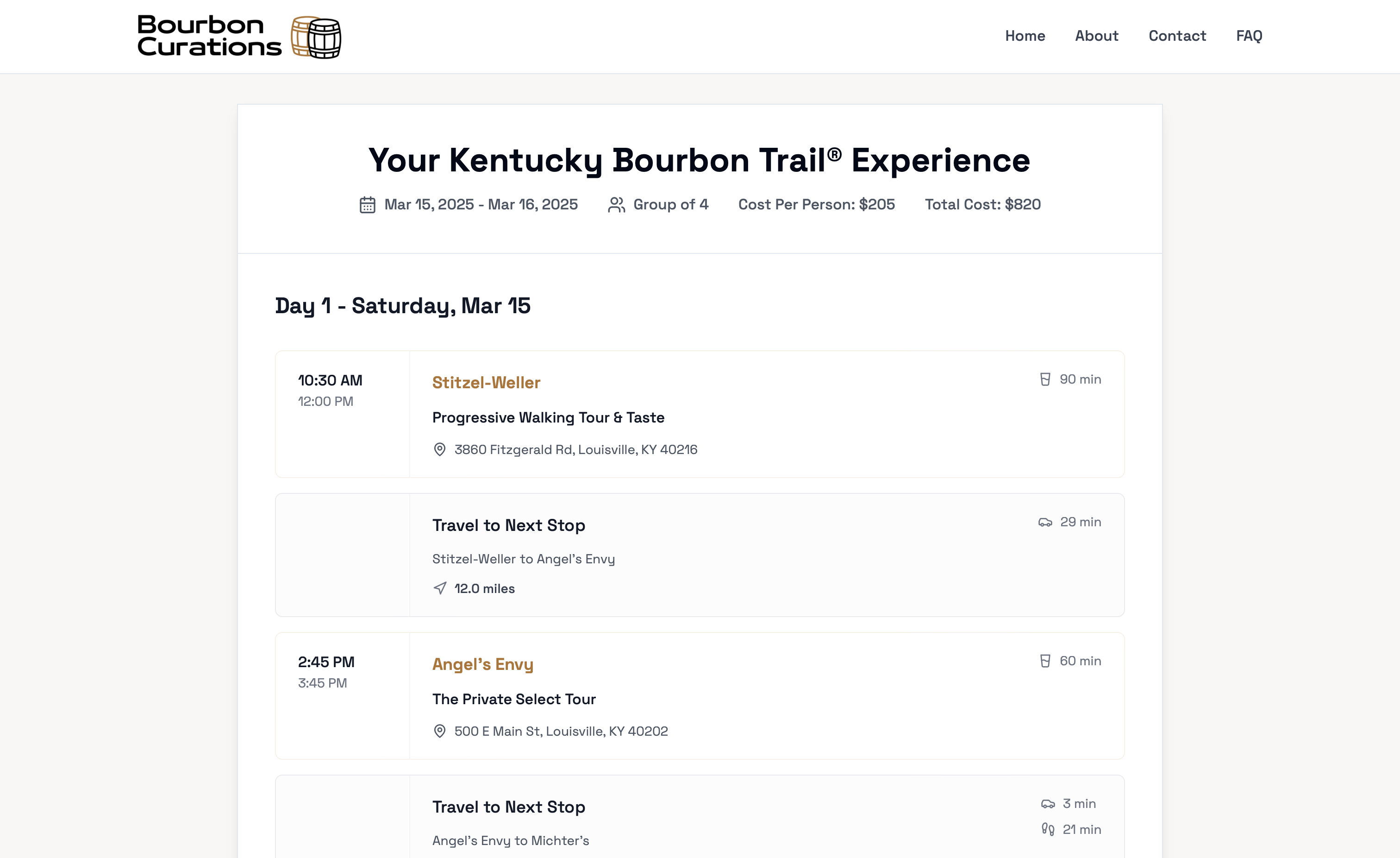 버번 큐 레이션 - Kentucky Bourbon Trail®로의 완벽한 여행을 계획하십시오 미디어 2
