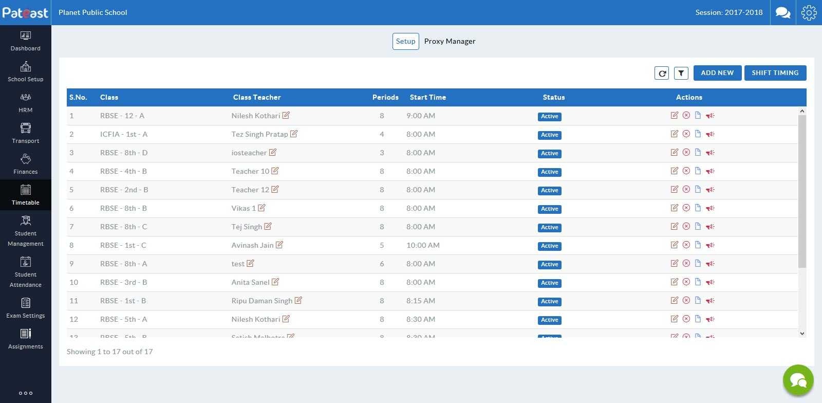 School Management System - Pateast gallery image