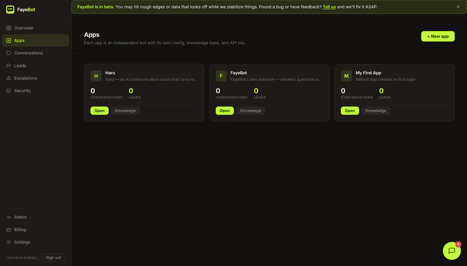 FayeBot screenshot 4