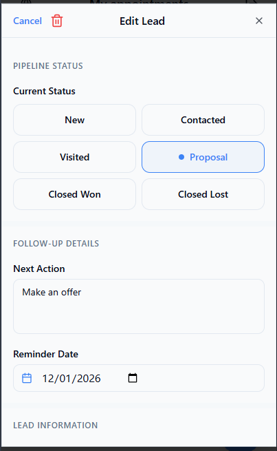 ImóvelFlow - Screenshot 3 showing product features and functionality