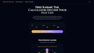 Karmic Tail Calculator gallery image