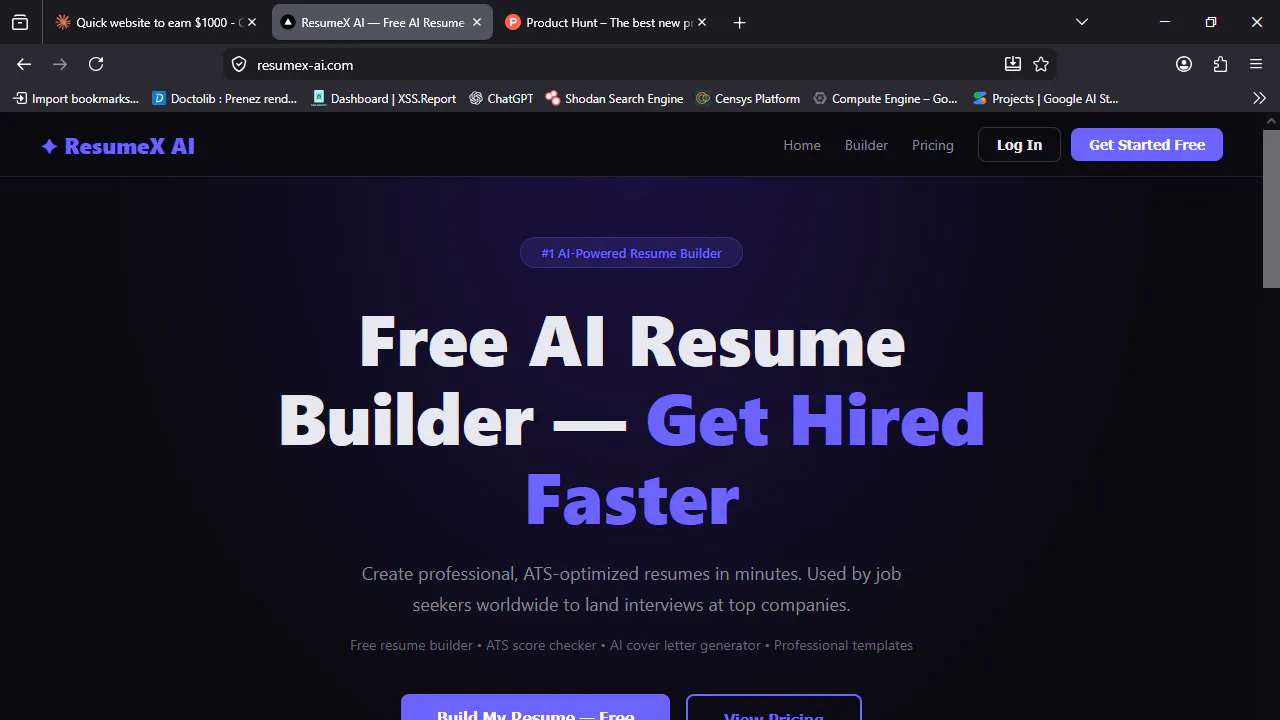 ResumeX AI gallery image