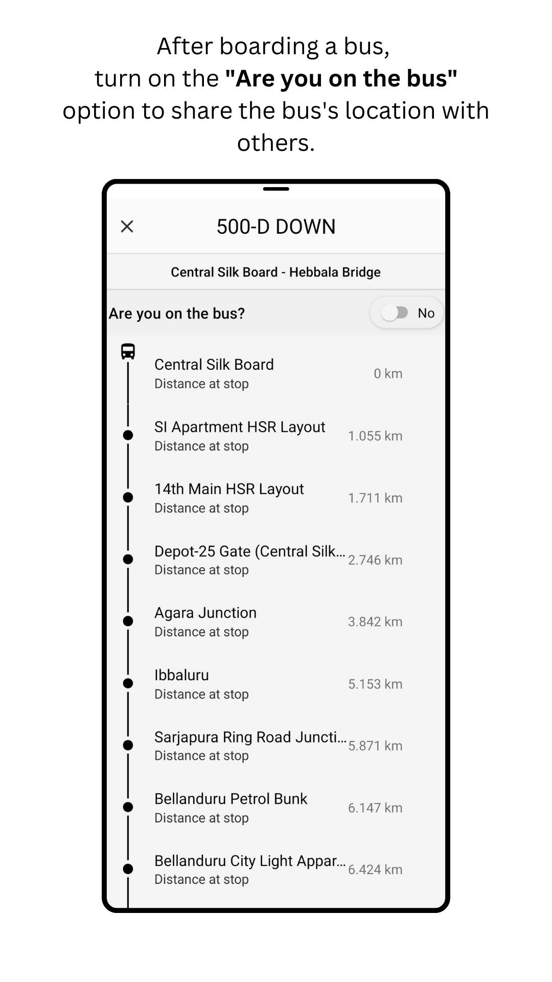 Gonaj Beta - 旅に出ます。バンガロールの公共交通機関のバスを追跡しますメディア4