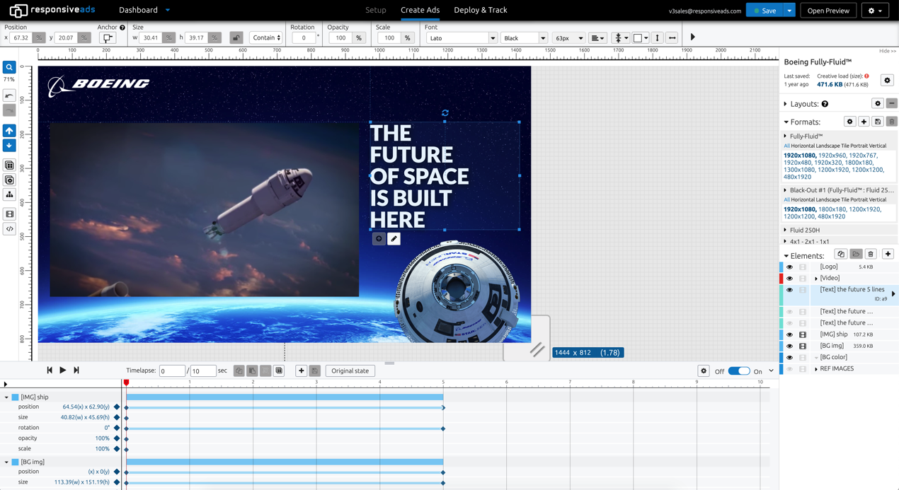 ResponsiveAds™ Studio gallery image