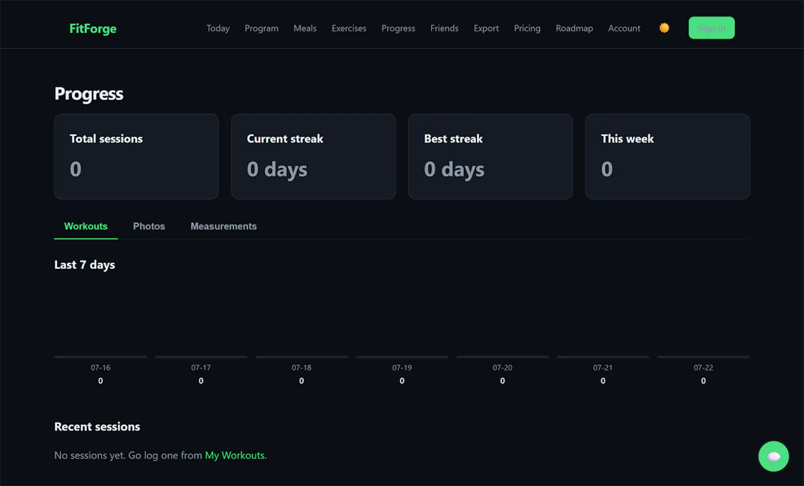  FitForge screenshot 4