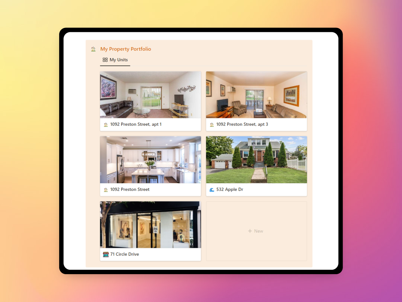 iManage! Property Portfolio gallery image