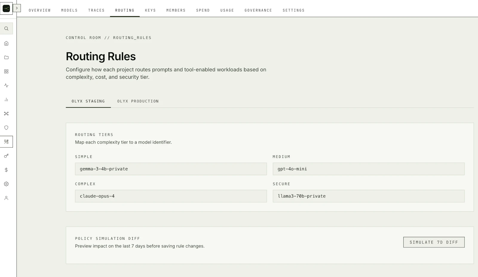 Olyx screenshot 1