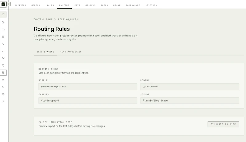 Olyx screenshot 1