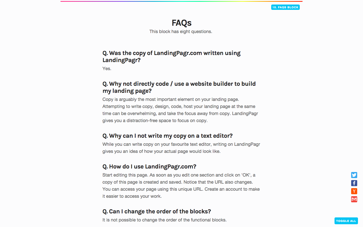 LandingPagr gallery image