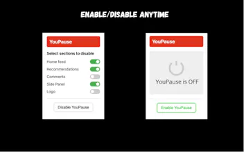 YouPause - make YouTube less addictive gallery image