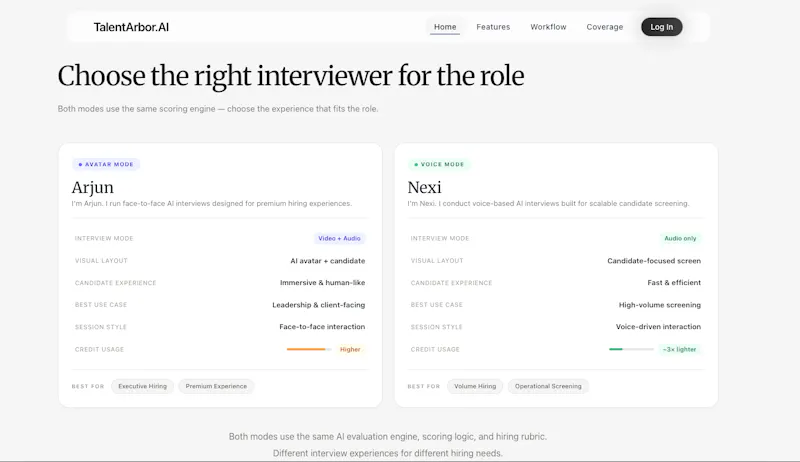 Interview Agent by NexI screenshot 2