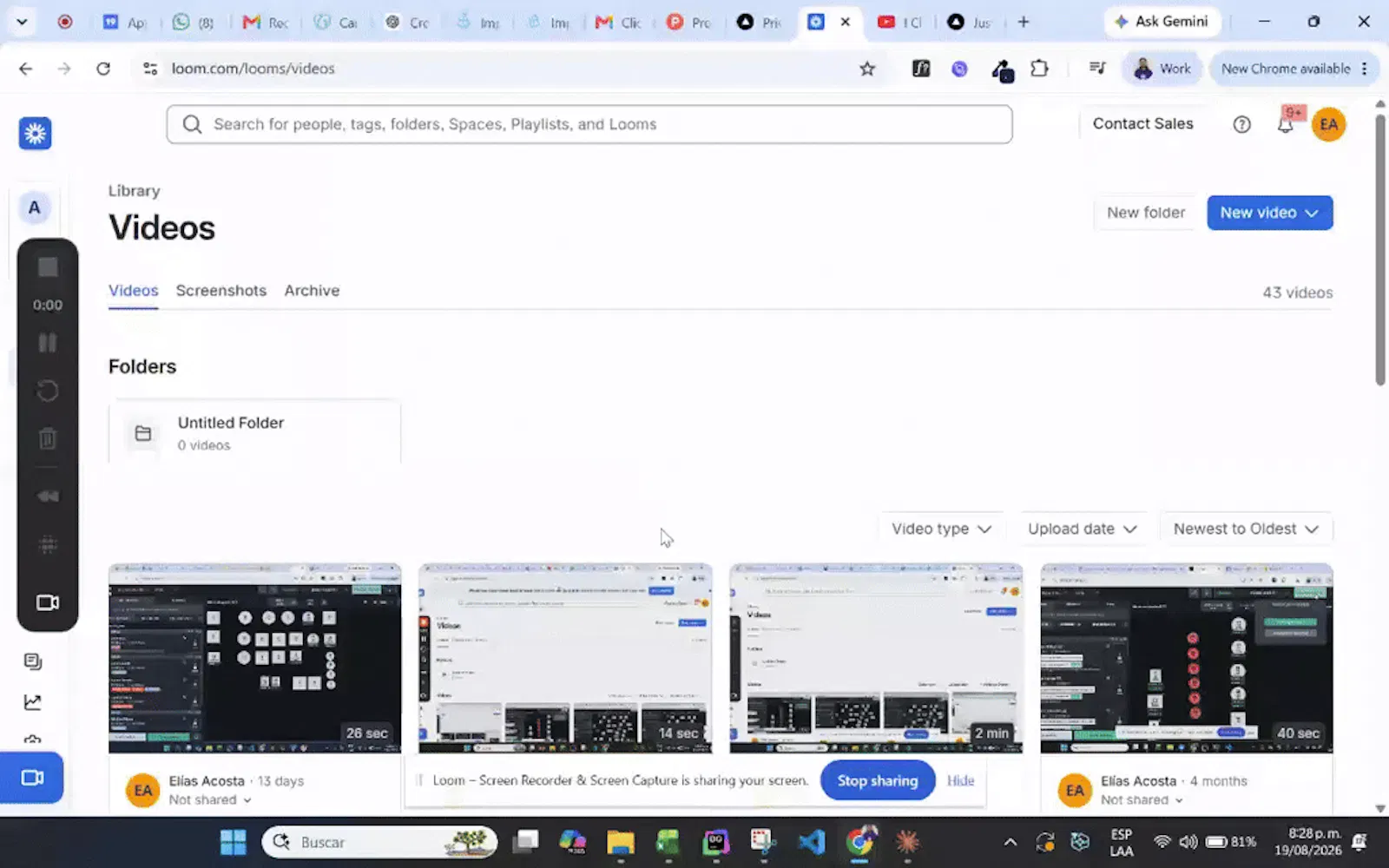JustTranscribe screenshot 1 (video preview)