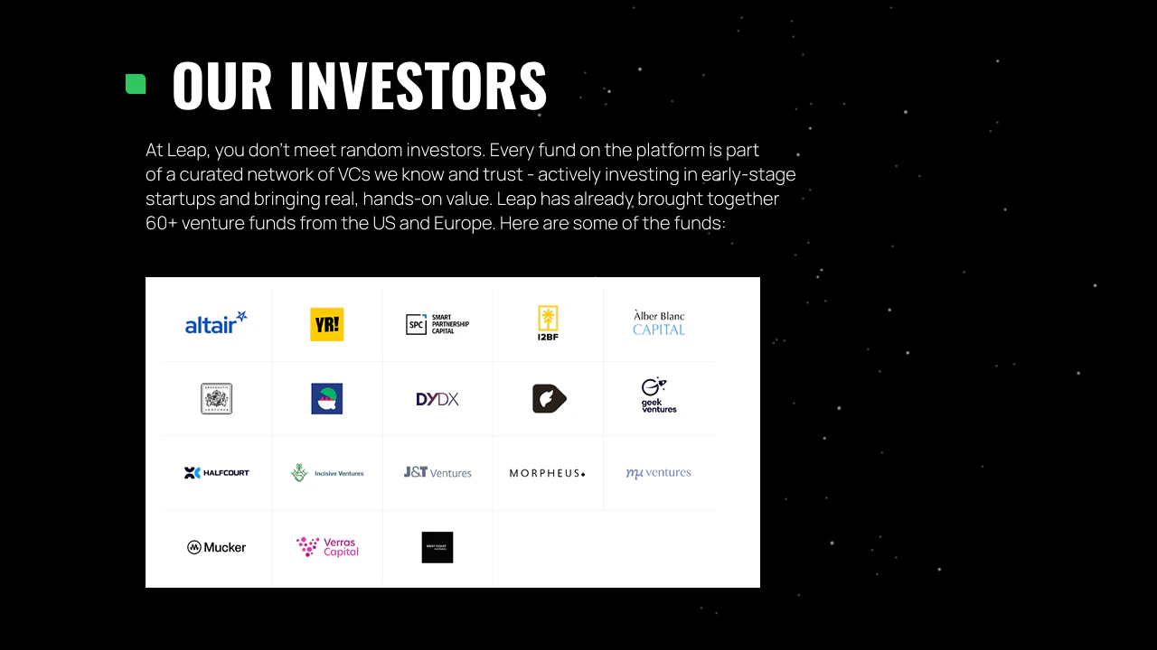 LEAP screenshot 2