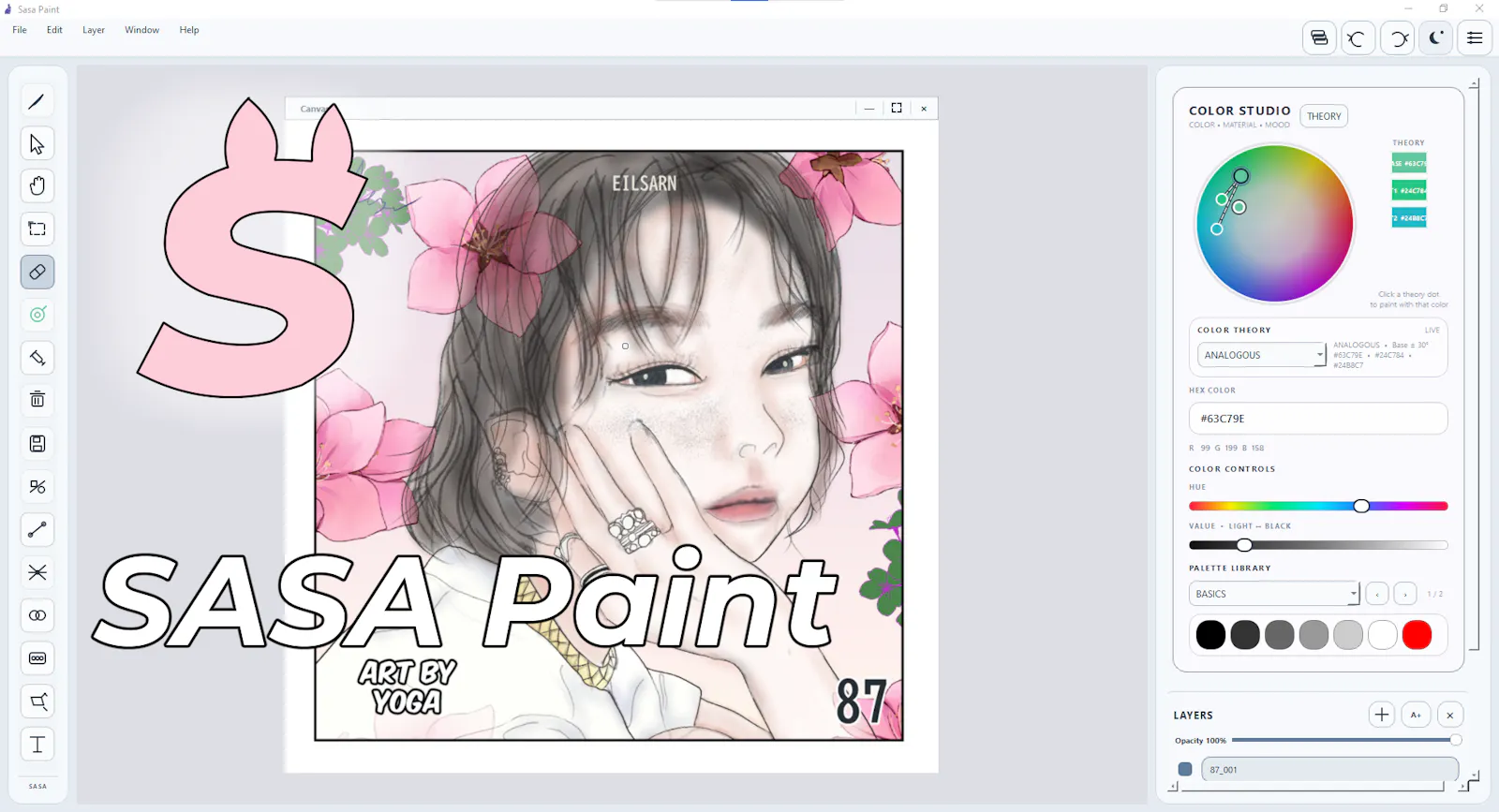 Sasa Paint screenshot 2
