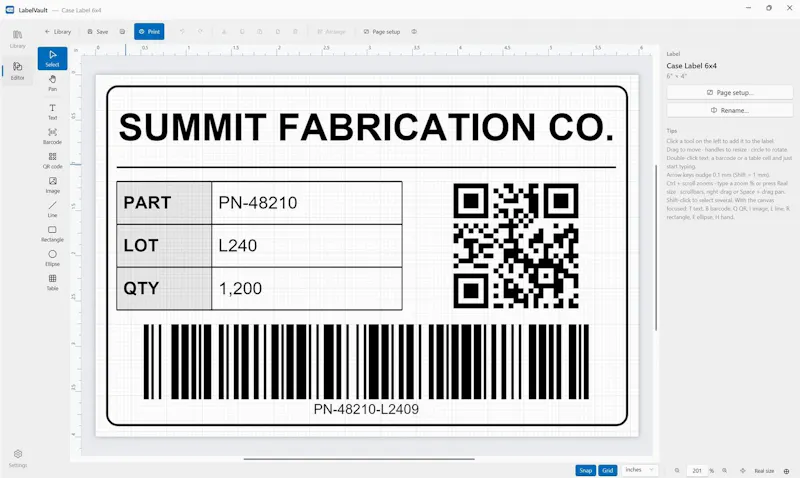 LabelVault screenshot 6