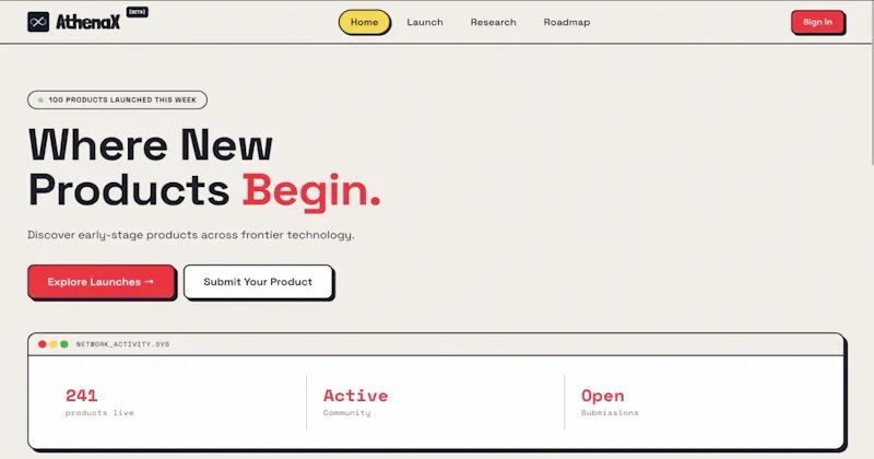 AthenaX screenshot 1