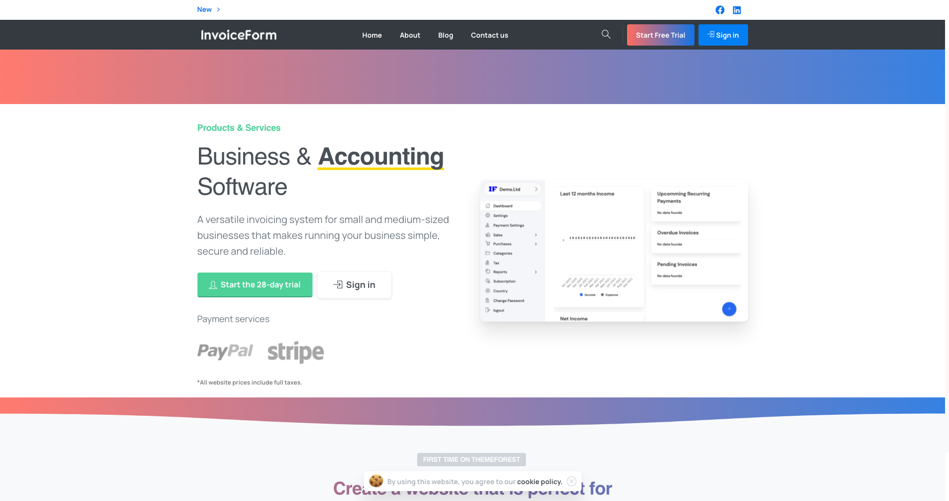 InvoiceForm gallery image