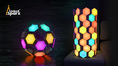 SYRO-Bricks: Smart 3D Hexagon Lights gallery image