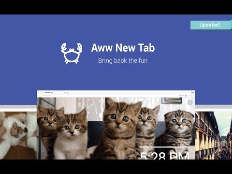 Aww New Tab gallery image