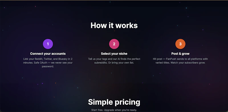 FanPush screenshot 4