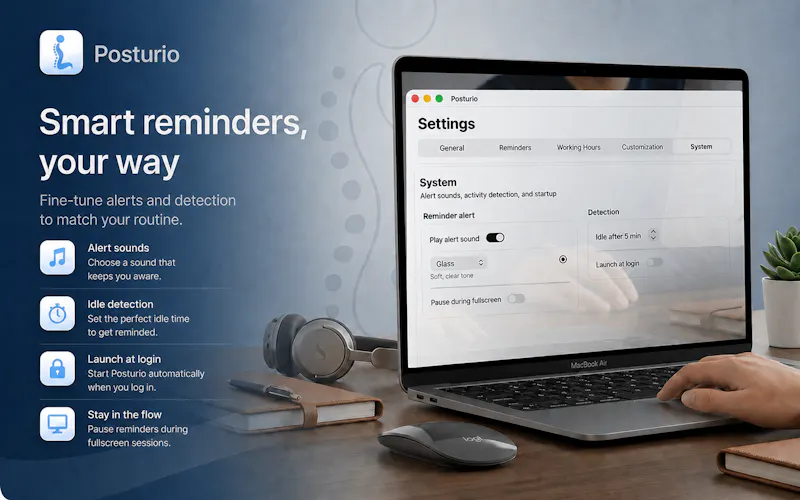 Posturio screenshot 2