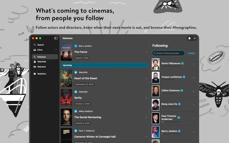 Filmlog for Mac screenshot 4