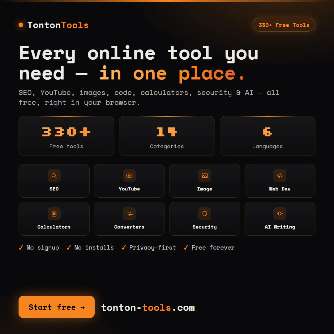 TontonTools gallery image