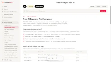 Prompts For AI gallery image
