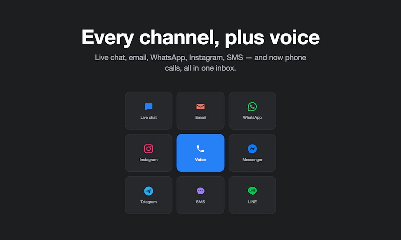 Voice Calls in Chatwoot screenshot 2