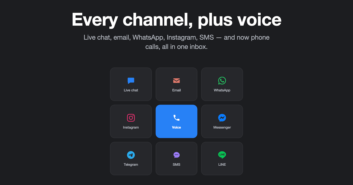 Voice Calls in Chatwoot