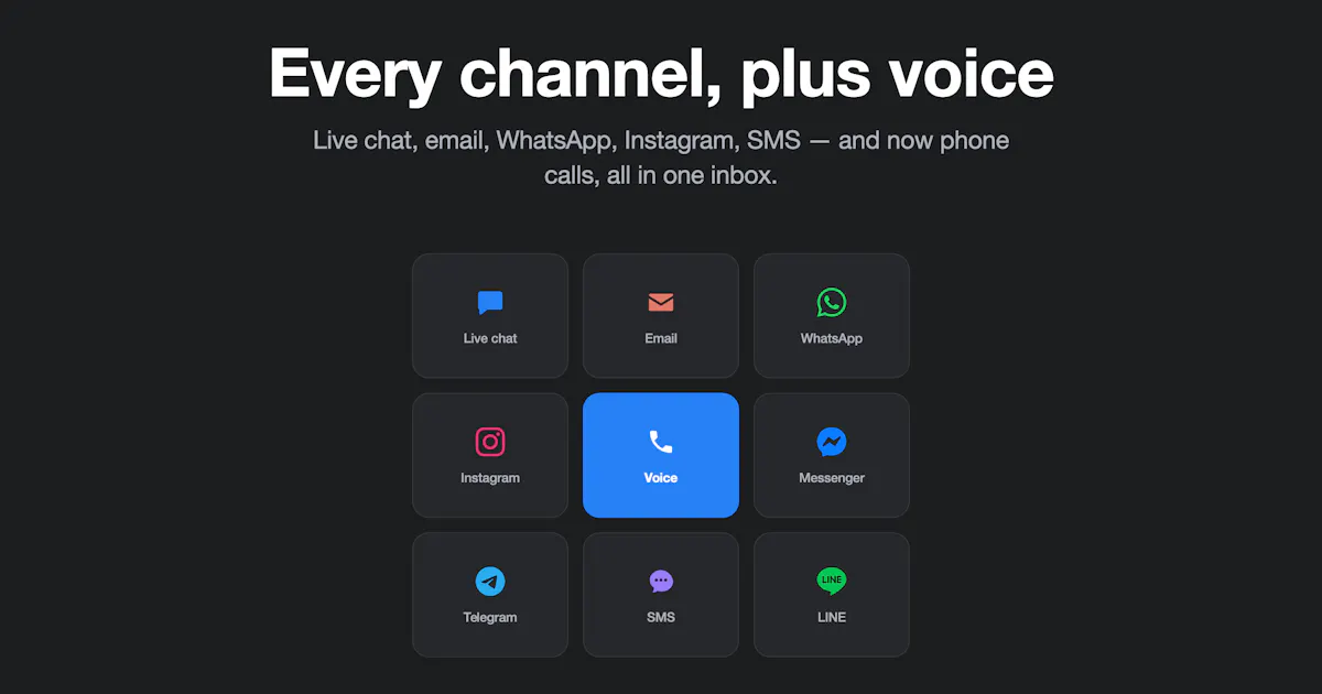 Voice Calls in Chatwoot