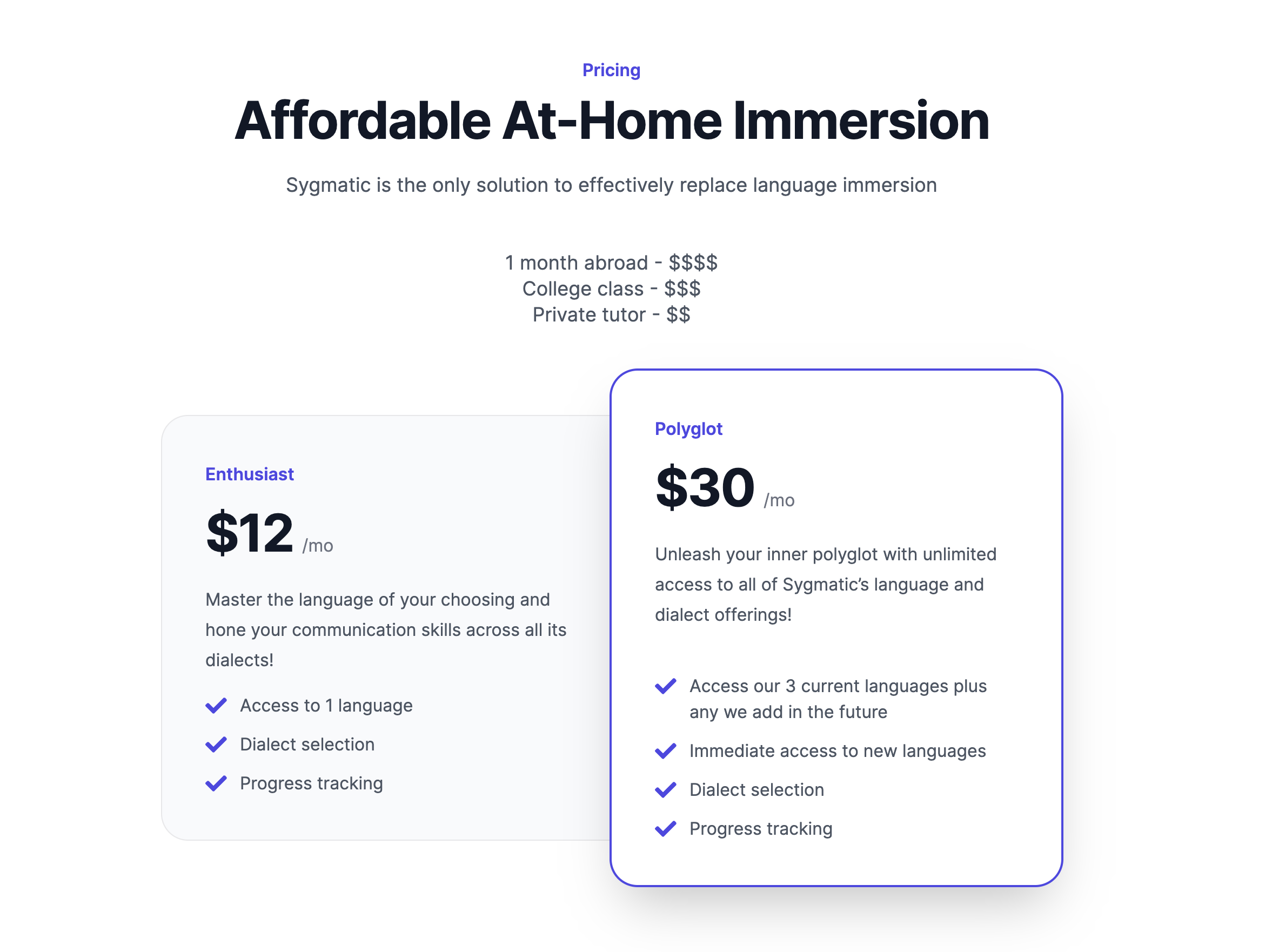 Sygmatic - Immersive Language Learning media 5