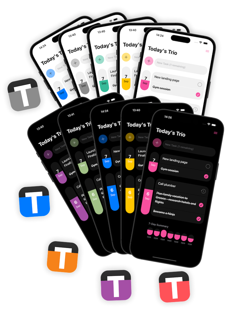 Trio: Achtsame Todo -Listen -App media 3