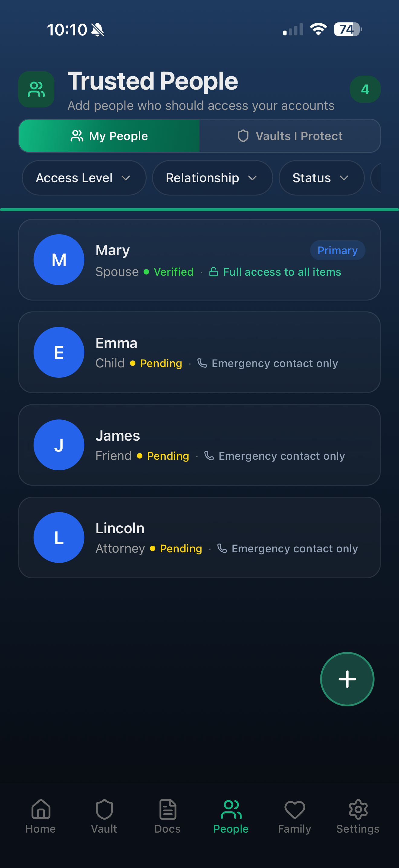 Lifelines Legacy - Screenshot 5 showing product features and functionality
