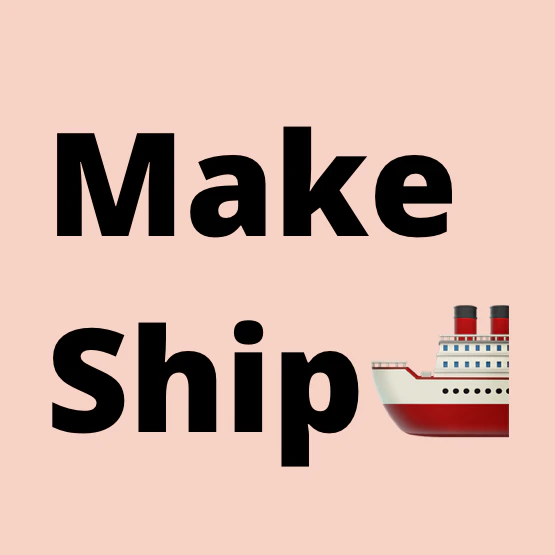 Make Ship 🚢 Logo