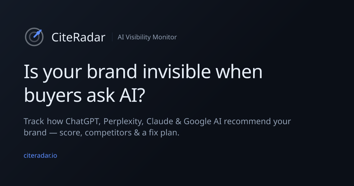 Cite Radar gallery image